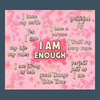 I Am Enough With Glitter Urban Heavy Tee | Teevron