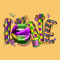 Mardi Gras Love Lips Vintage Hoodie | Teevron