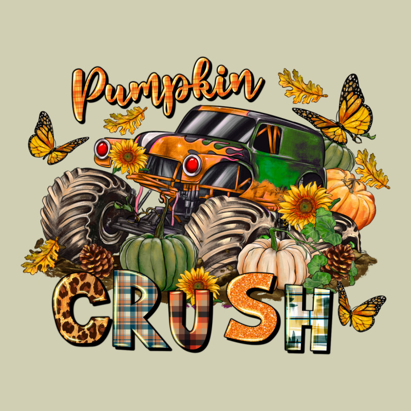 Pumpkin Crush Truck Heavy Core Tee by LillyAllenDesigns | Teevron