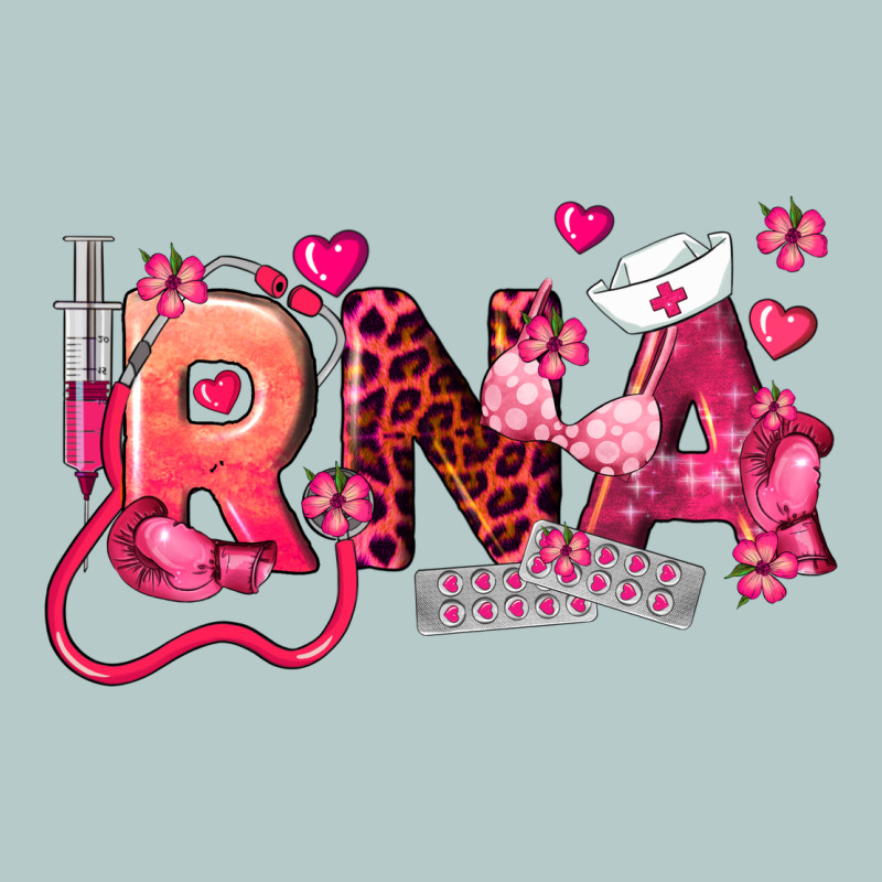 Rna Breast Cancer Registered Nurse Assistant Heavy Core Tee by LillyAllenDesigns | Teevron