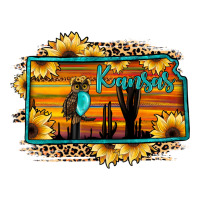 kansas owl sunset sunflower map | Teevron