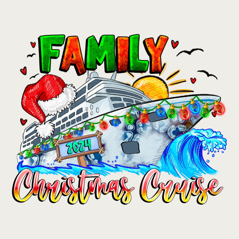 Family 2024 Christmas Cruise Zipper Hoodie by CowhideDigitalArt | Teevron