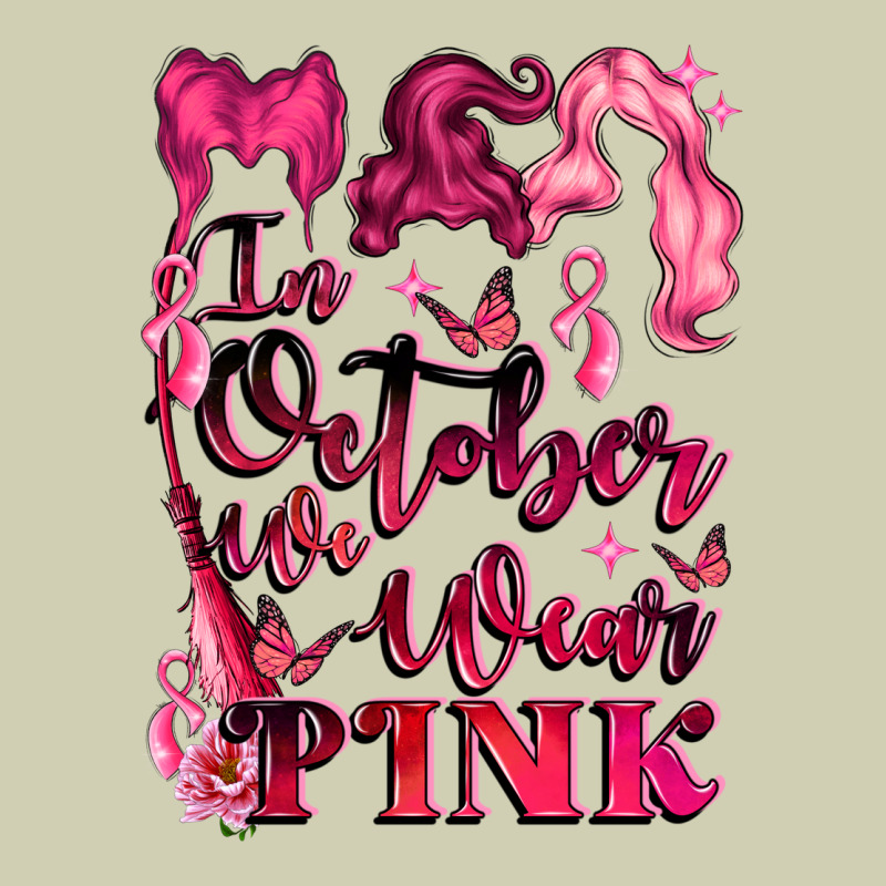 In October We Wear Pink Heavy Core Tee by LillyAllenDesigns | Teevron
