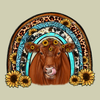 Red Angus Rainbow Heavy Core Tee | Teevron