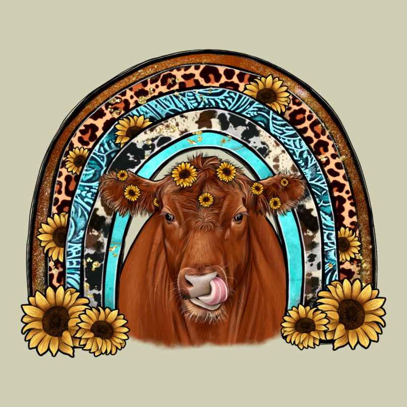 Red Angus Rainbow Heavy Core Tee by JahusDesignShop | Teevron