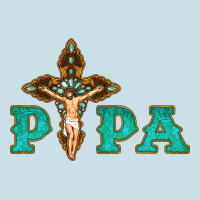 Papa Jesus With Cross Ladies Tee | Teevron