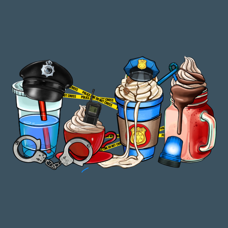 Police Coffee Cup Urban Hoodie by AdoDesignShop | Teevron