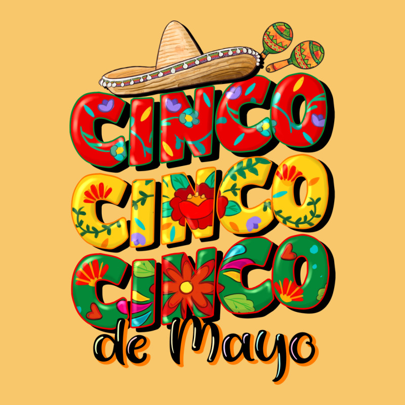 Cinco Cinco Cinco De Mayo Vintage Hoodie by CowGirlArtShop | Teevron