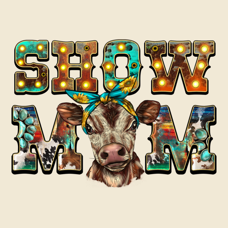 Show Mom Brown Calf Premium Tee by BarkalooDesign | Teevron