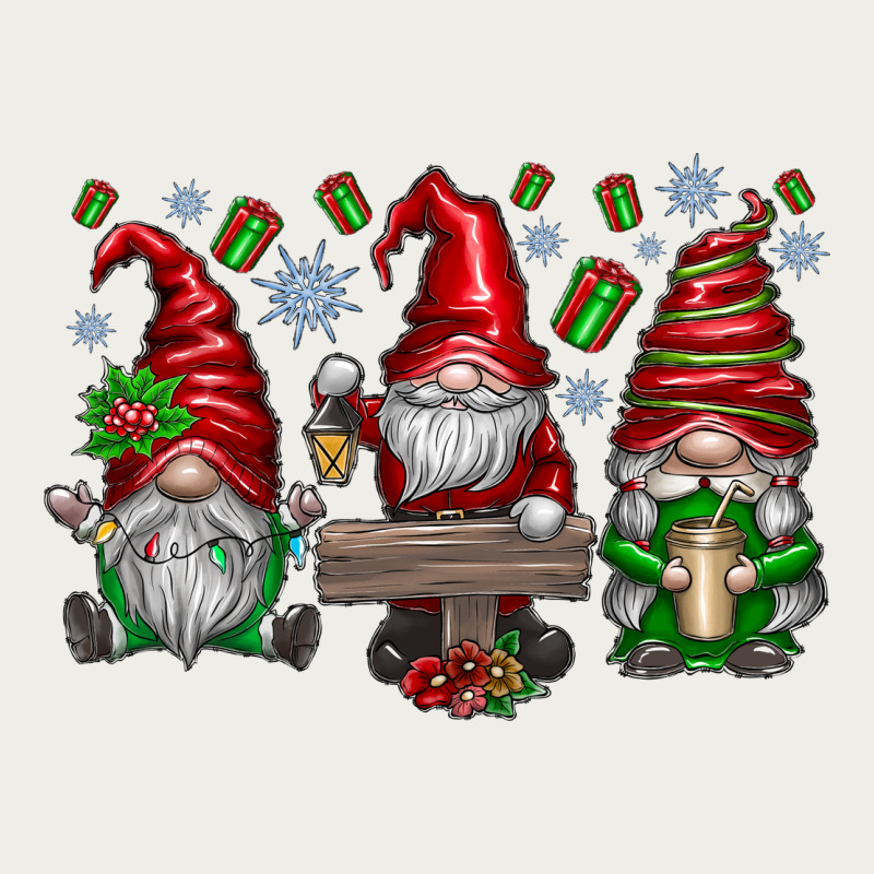 Christmas Gnomes Celebration Zipper Hoodie by CowhideDigitalArt | Teevron