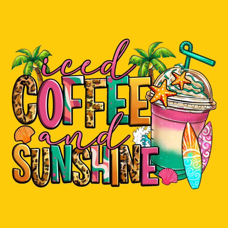 Iced Coffee And Sunshine Summer Premium Hoodie by Jasminsmagicworld | Teevron