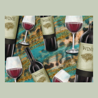 California Wine With Leopard Background Ladies Tee | Teevron