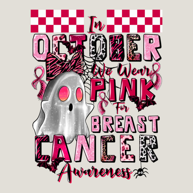 Pink Ghost Breast Cancer Awareness Heavy Core Tee by LillyAllenDesigns | Teevron