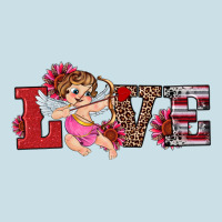 Valentine's Day Cupid Sunflowers Love Ladies Tee | Teevron
