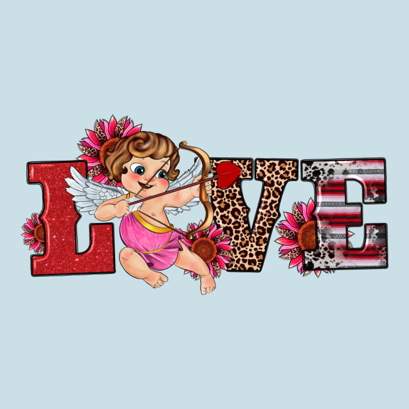 Valentine's Day Cupid Sunflowers Love Ladies Tee by RanaPortraitStore | Teevron