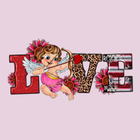Valentine's Day Cupid Sunflowers Love Ladies Tee | Teevron