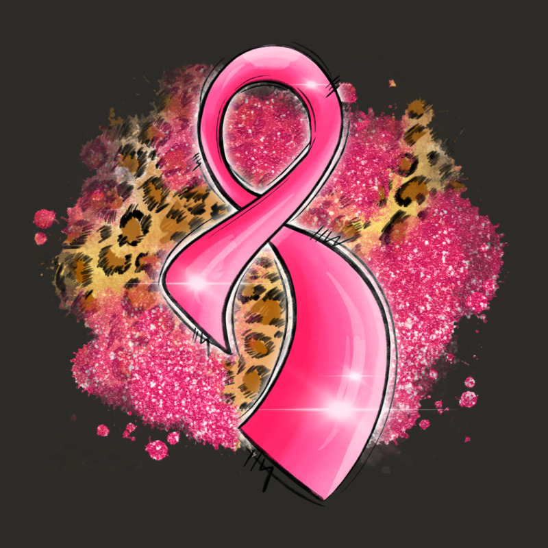 Breast Cancer Awareness Ribbon With Glitter Pink L Heavy Core Tee by LillyAllenDesigns | Teevron