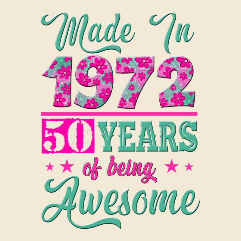 Made In 1972, 50 Years Of Being Awesome Premium Tee by Jasminsmagicworld | Teevron