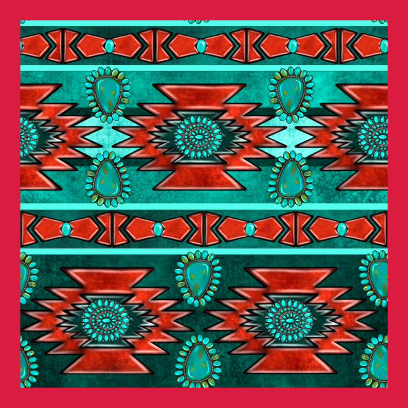 Native American Aztec Seamless Pattern 4 Premium Hoodie by BundleAndBundleShop | Teevron
