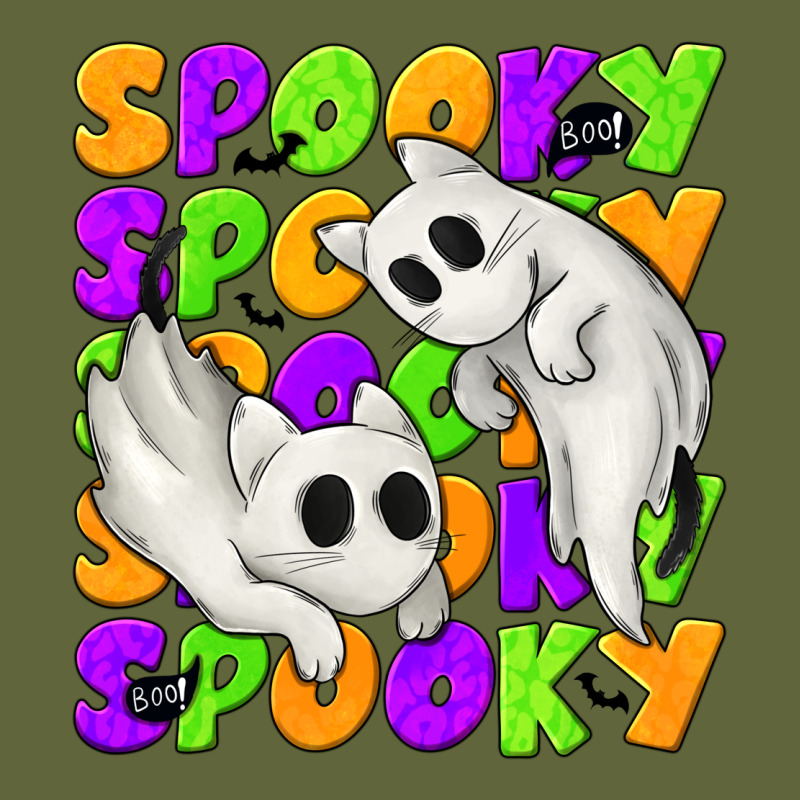 Spooky With Ghost Cats Classic Tee by texasbilliewilder | Teevron