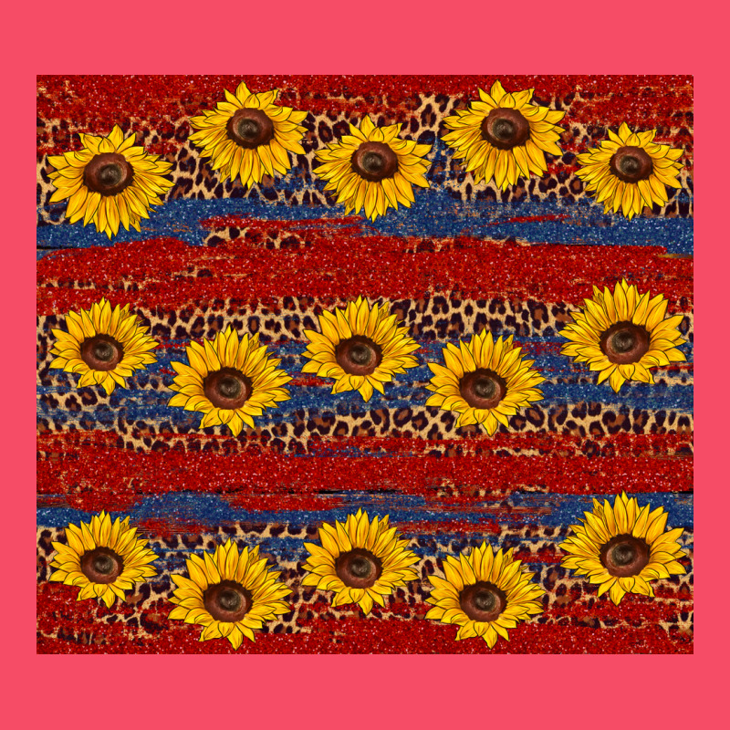 Usa And Sunflower Pattern Premium Sweatshirt by Artiststas | Teevron