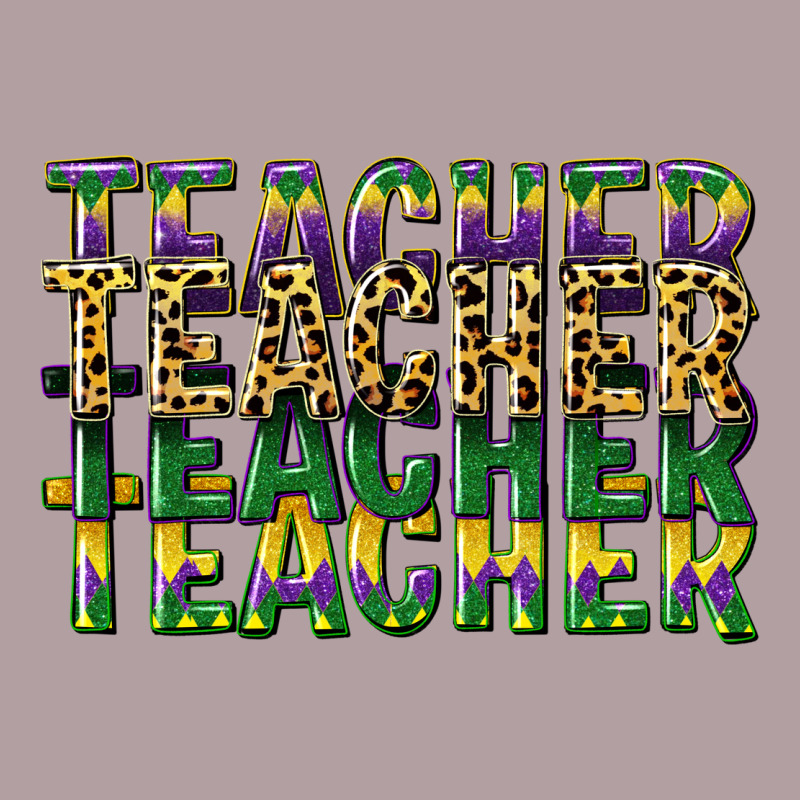 Teacher Mardi Gras Vintage Hoodie by CowGirlArtShop | Teevron