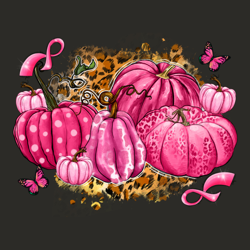 Breast Cancer Awareness Pink Pumpkins Heavy Core Tee by LillyAllenDesigns | Teevron