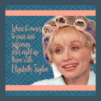 Truvy Steel Magnolias Suffering Funny Movie Quote Urban Heavy Tee | Teevron