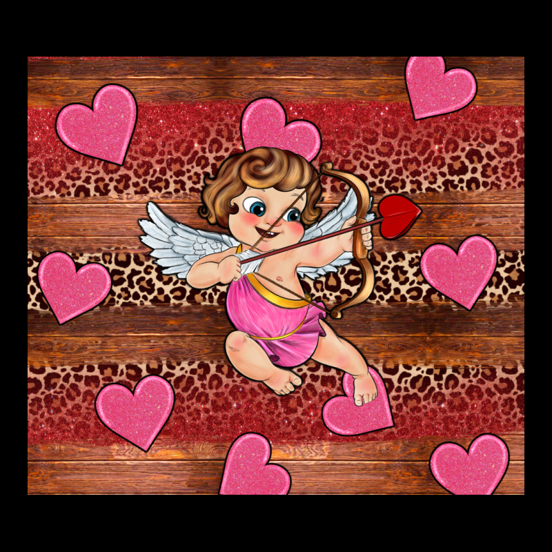 Valentine's Day Cupid Heart Ladies Tee by RanaPortraitStore | Teevron