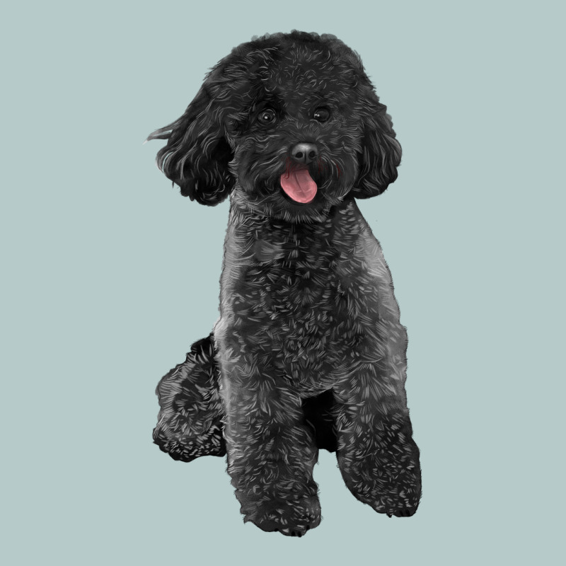 Black Poodles Dog Heavy Core Tee by LillyAllenDesigns | Teevron