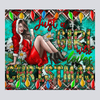 Just A Girl Who Loves Christmas Zipper Hoodie | Teevron