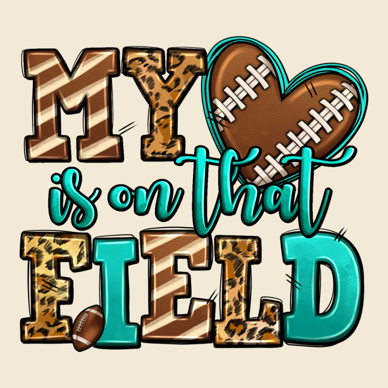 My Heart Is On That Field American Football Premium Hoodie by Jasminsmagicworld | Teevron