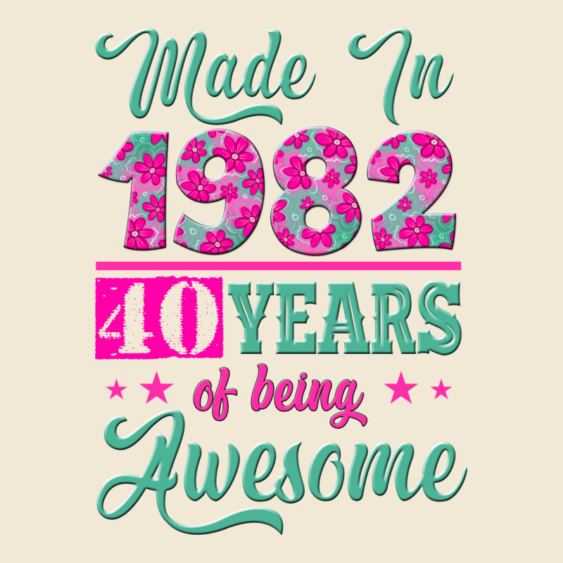 Made In 1982, 40 Years Of Being Awesome Premium Tee by Jasminsmagicworld | Teevron