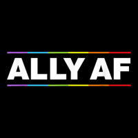 Ally Af Pride Rainbow Shirt  Proud Lgbtq Ally Tshirt Premium Tee | Teevron