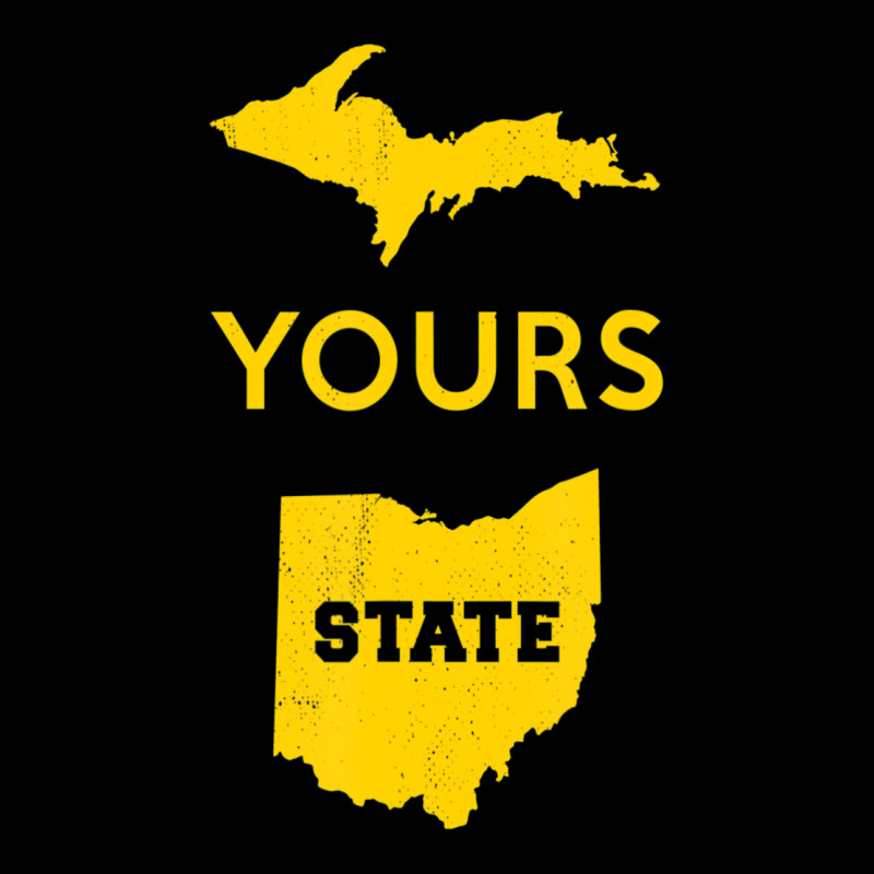 Up Yours State Of Ohio Funny Anti Oh Pro Michigan Meme Premium Tee by minhPixels | Teevron