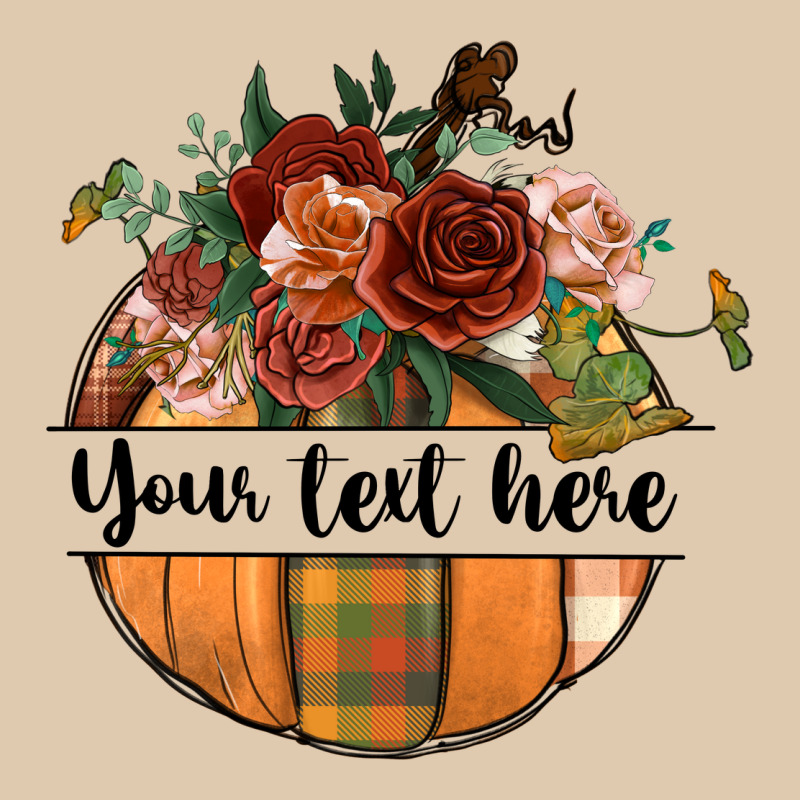 Preview Customize Floral Pumpkin Heavyweight Sweatshirt by BundleAndBundleShop | Teevron