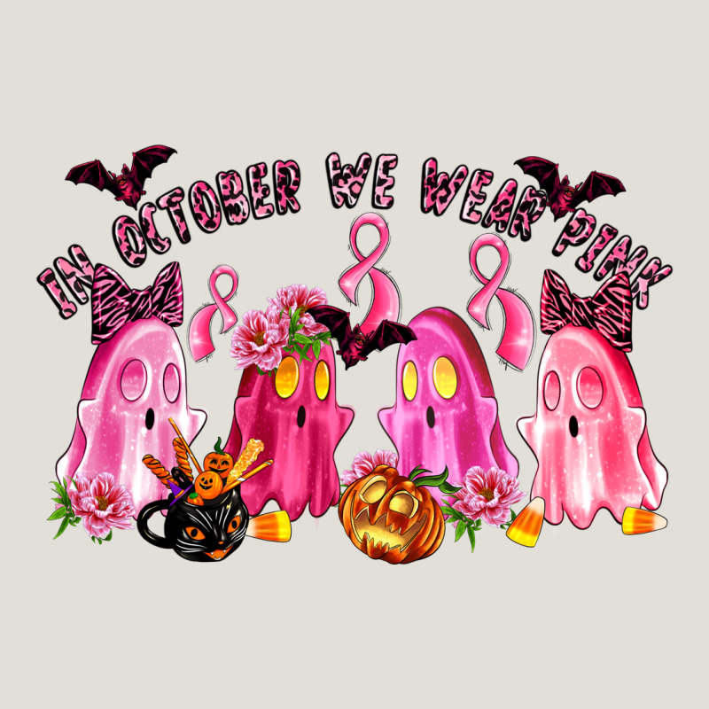 In October We Wear Pink Heavy Core Tee by LillyAllenDesigns | Teevron