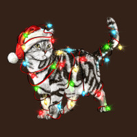Christmas American Shorthair Cat Heavy Core Tee | Teevron
