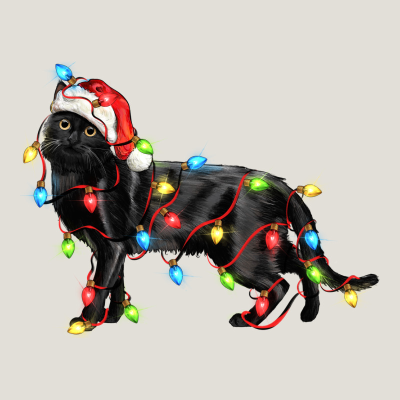 Christmas Bombay Cat Heavy Core Tee by LillyAllenDesigns | Teevron