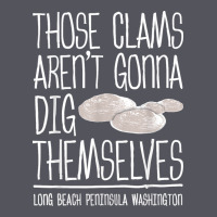 Clam Diggers Funny Quote Gift Long Beach Peninsula Vintage Hoodie | Teevron