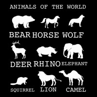 Animals Of The World Ladies Tee | Teevron