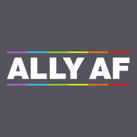 Ally Af Pride Rainbow Shirt  Proud Lgbtq Ally Tshirt Vintage Hoodie | Teevron