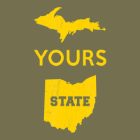 Up Yours State Of Ohio Funny Anti Oh Pro Michigan Meme Vintage Hoodie | Teevron