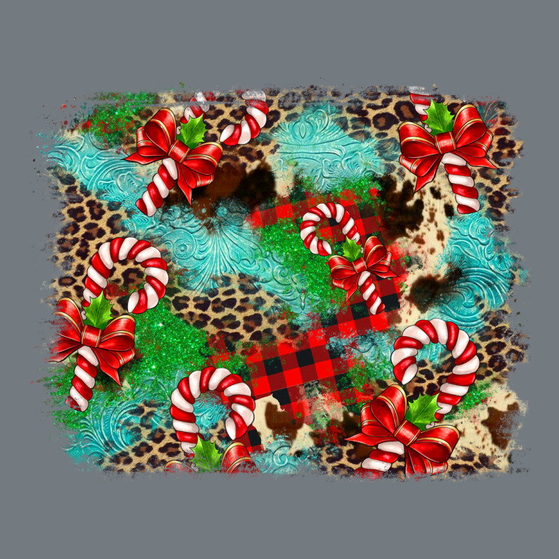 Christmas Plaid Turquoise Glitter Cowhide Heavyweight Sweatshirt by FaDigitalArtStudio | Teevron