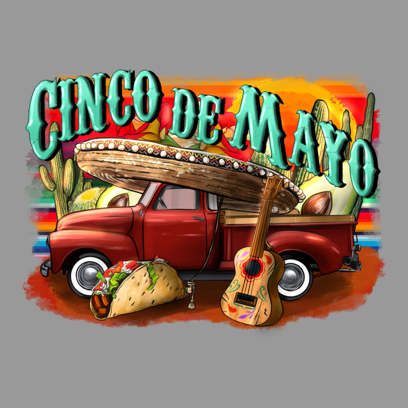 Cinco De Mayo Truck Vintage Hoodie by CowGirlArtShop | Teevron