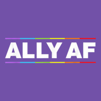Ally Af Pride Rainbow Shirt  Proud Lgbtq Ally Tshirt Premium Sweatshirt | Teevron