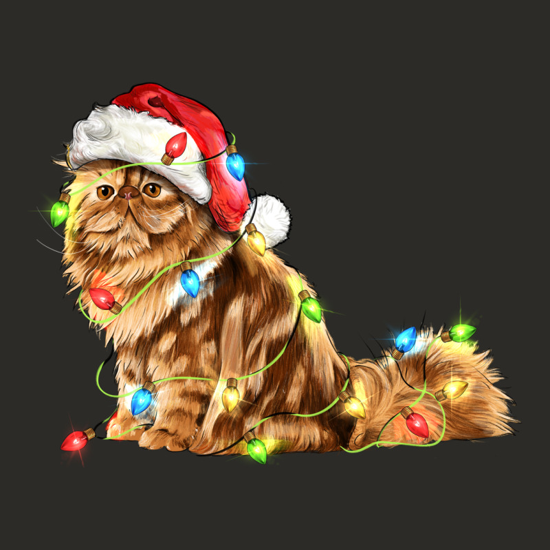 Christmas Persian Cat Heavy Core Tee by LillyAllenDesigns | Teevron