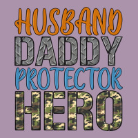 Husband Daddy Protector Hero Heavyweight Hoodie | Teevron