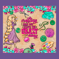 Sewing Crafting Each Day Keeps The Crazy Away Vintage Tee | Teevron