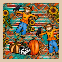 Fall Scarecrow Seamless Pattern Heavyweight Sweatshirt | Teevron